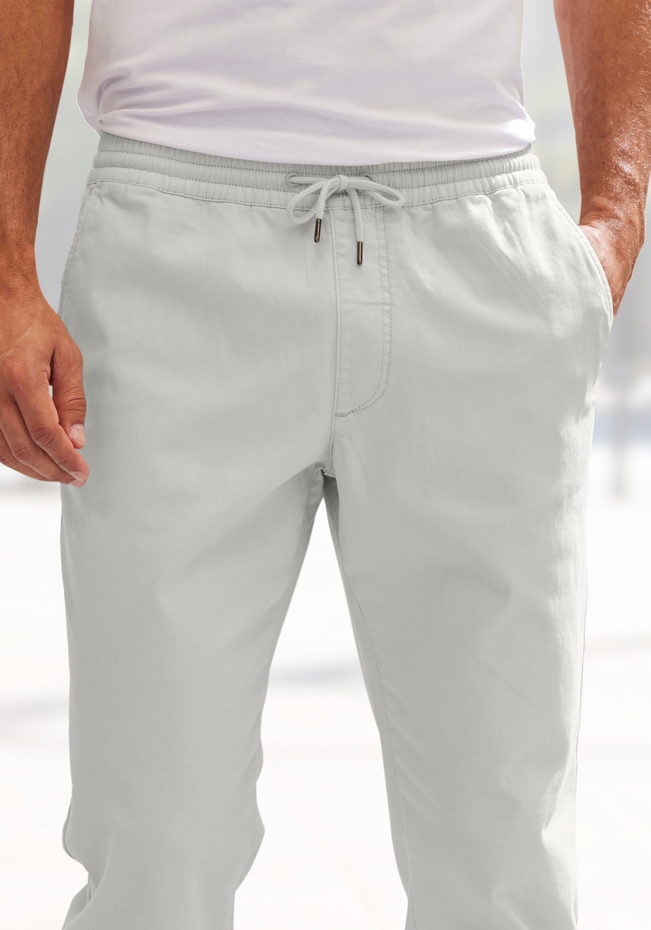 John Devin Jogger Pants »Jogg Pants«  aus elastischer Baumwoll-Qualität