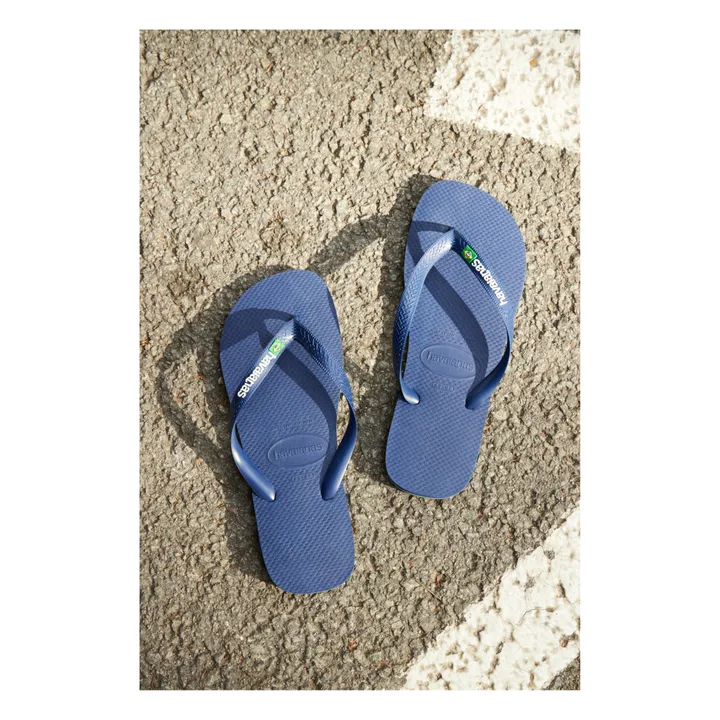Havaianas Tongs Brasil Logo | Bleu marine