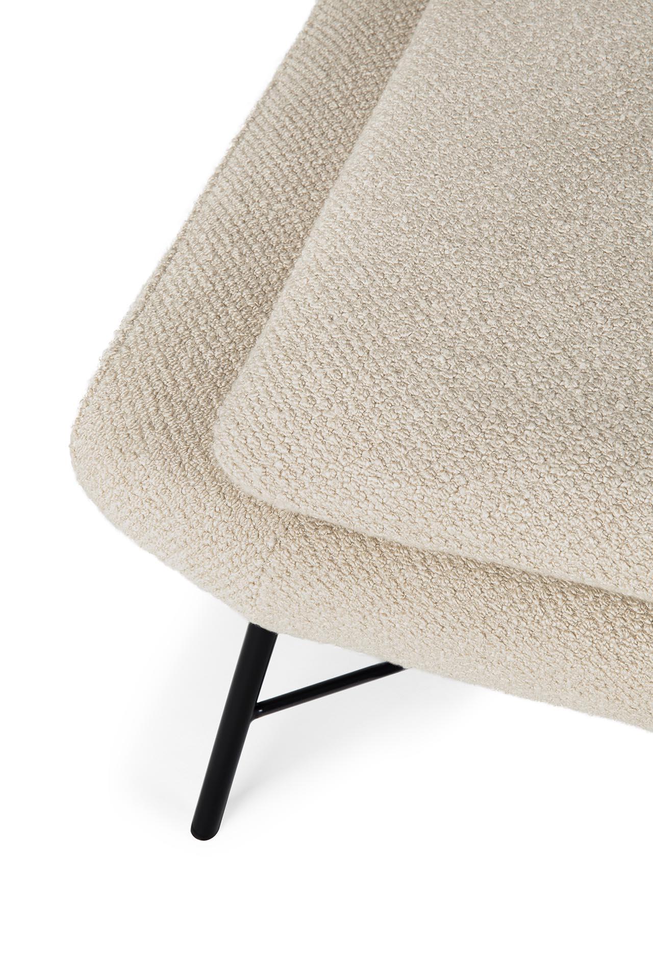 Ethnicraft - Barrow voetenbank - off white