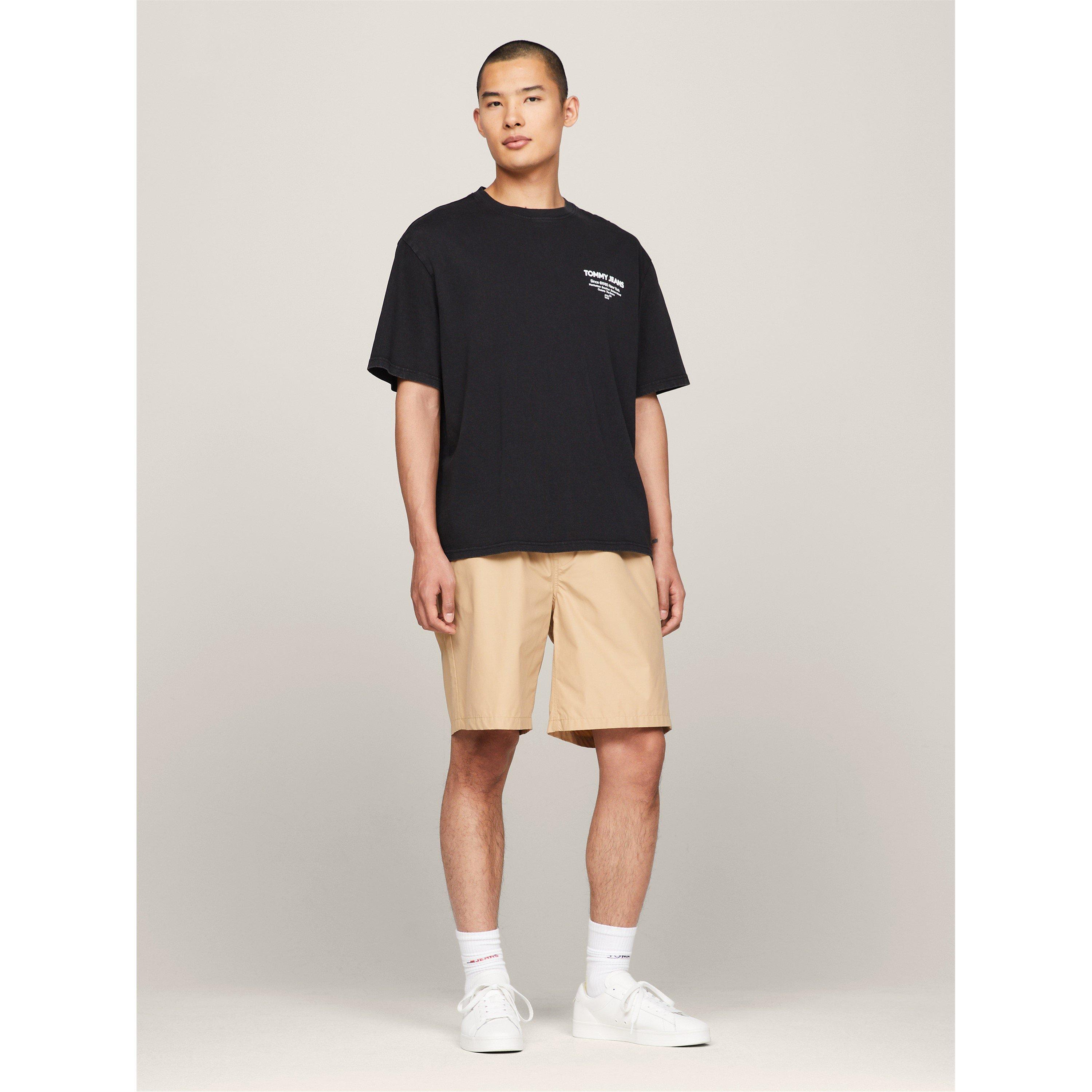 Tommy Jeans Washed Logo Regular Fit T Shirt