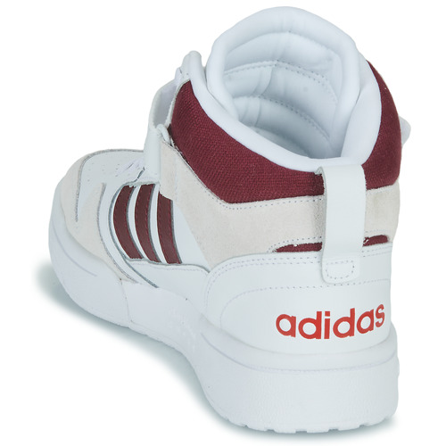Adidas Sportswear - POSTMOVE MID - Blanc / Bordeaux