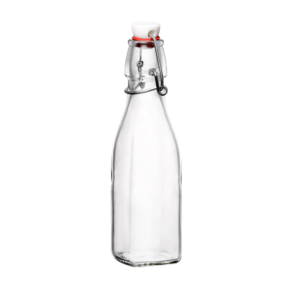 Bouteille limonade Swing 0,25 l transparente (lot de 6) Bormioli Rocco