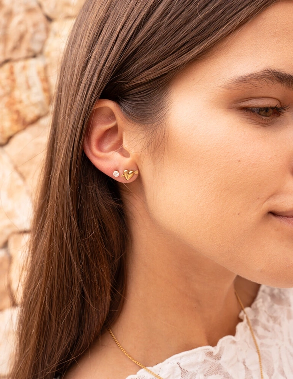 My Jewellery Studs cupido hartje MJ12087