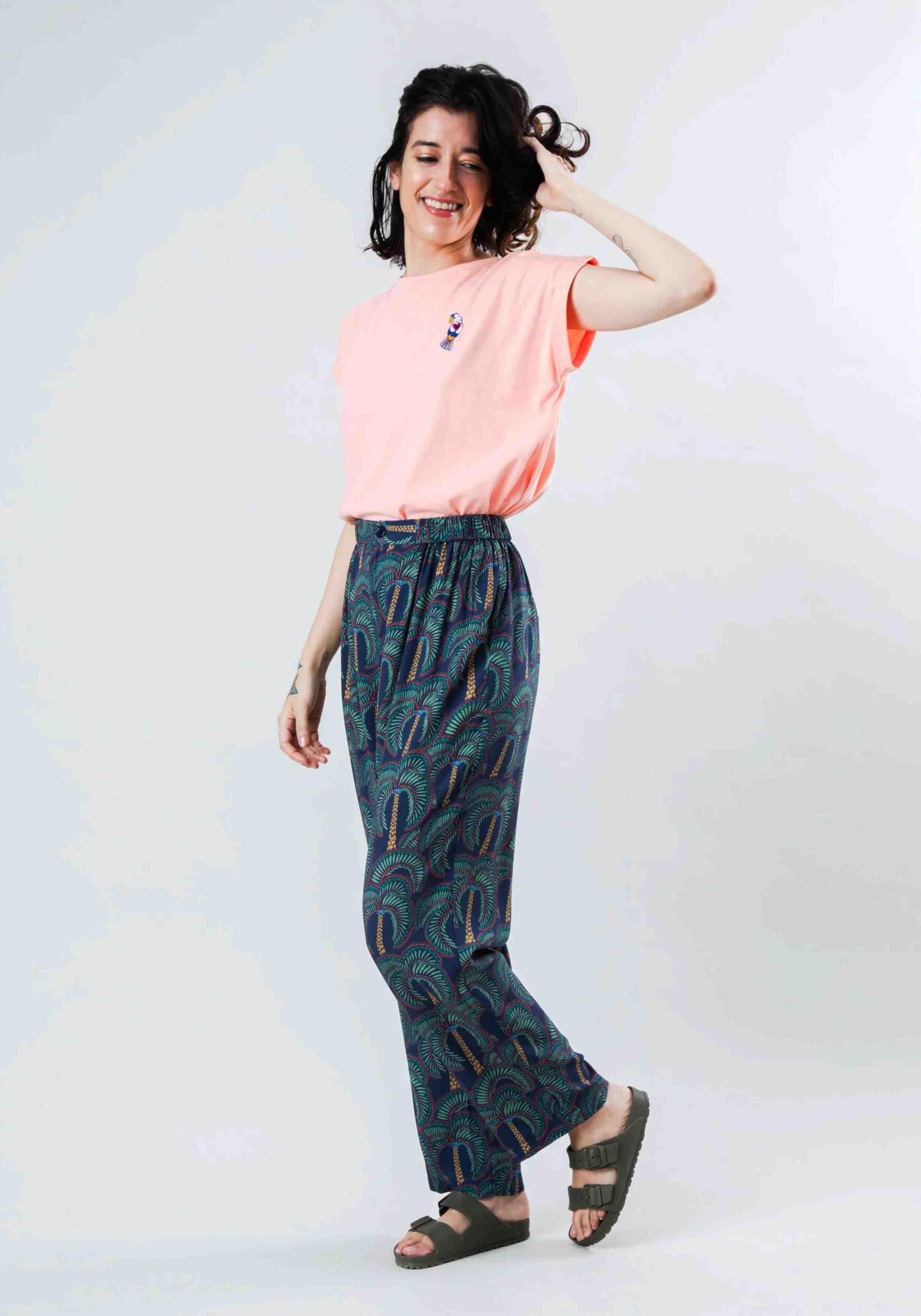 Brava Fabrics Hose Borneo Harem Pants Navy