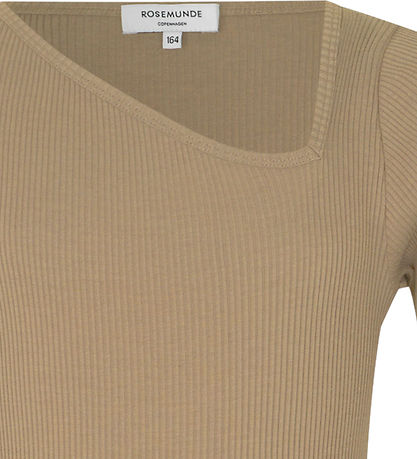Rosemunde Kleid - Rib - Sand