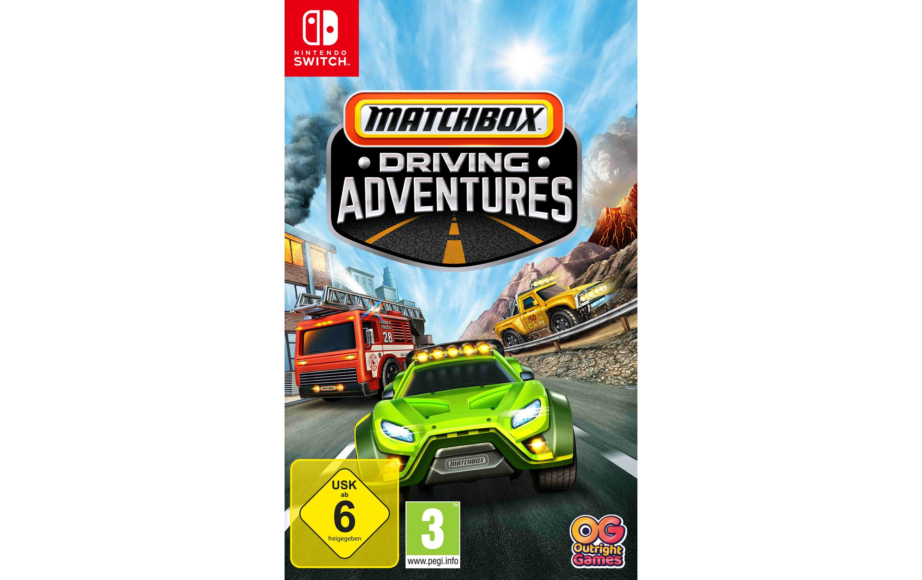 Matchbox: Driving AdventuresRennspiel für die Switch
