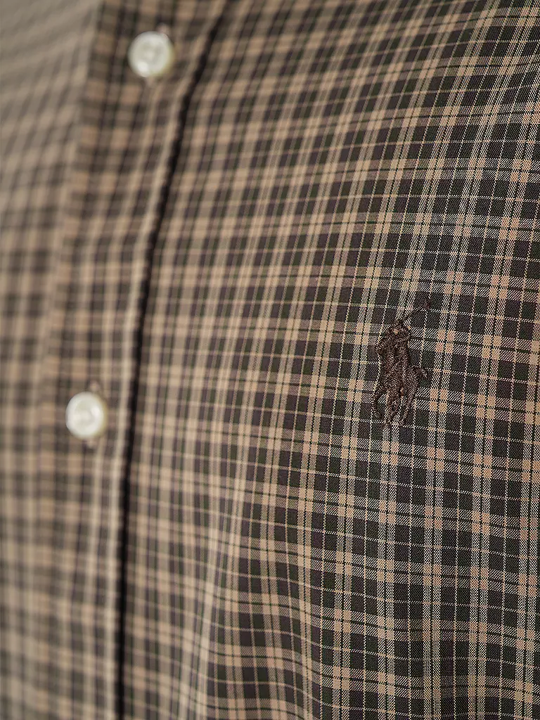 POLO RALPH LAUREN Hemd Custom Fit  olive