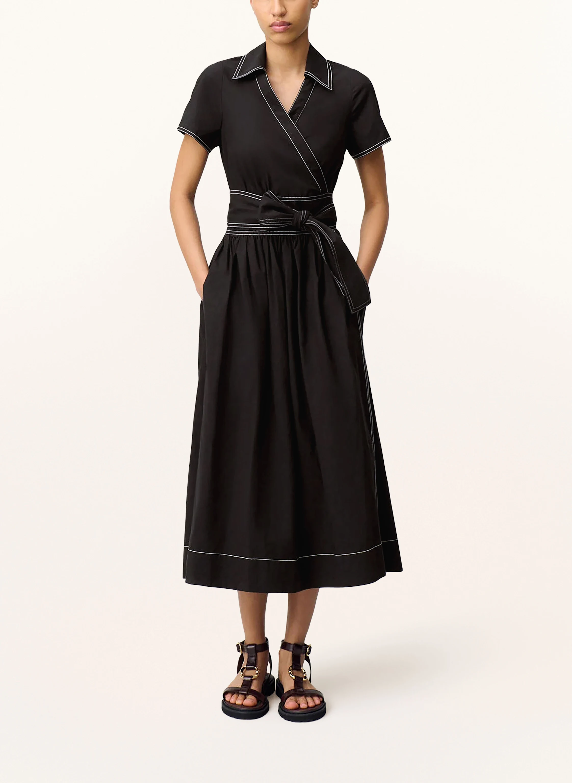 CLAUDIE PIERLOT Wickelkleid