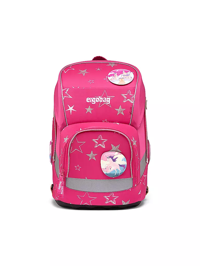 ERGOBAG Schultaschen Set 5tlg Wide - SternzauBär pink