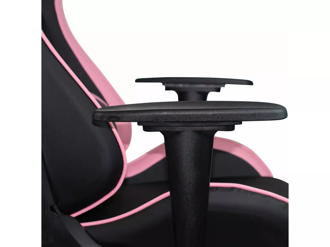 Chaise de jeu Titan 71x70,5x136cm noir/rose Thinia Home
