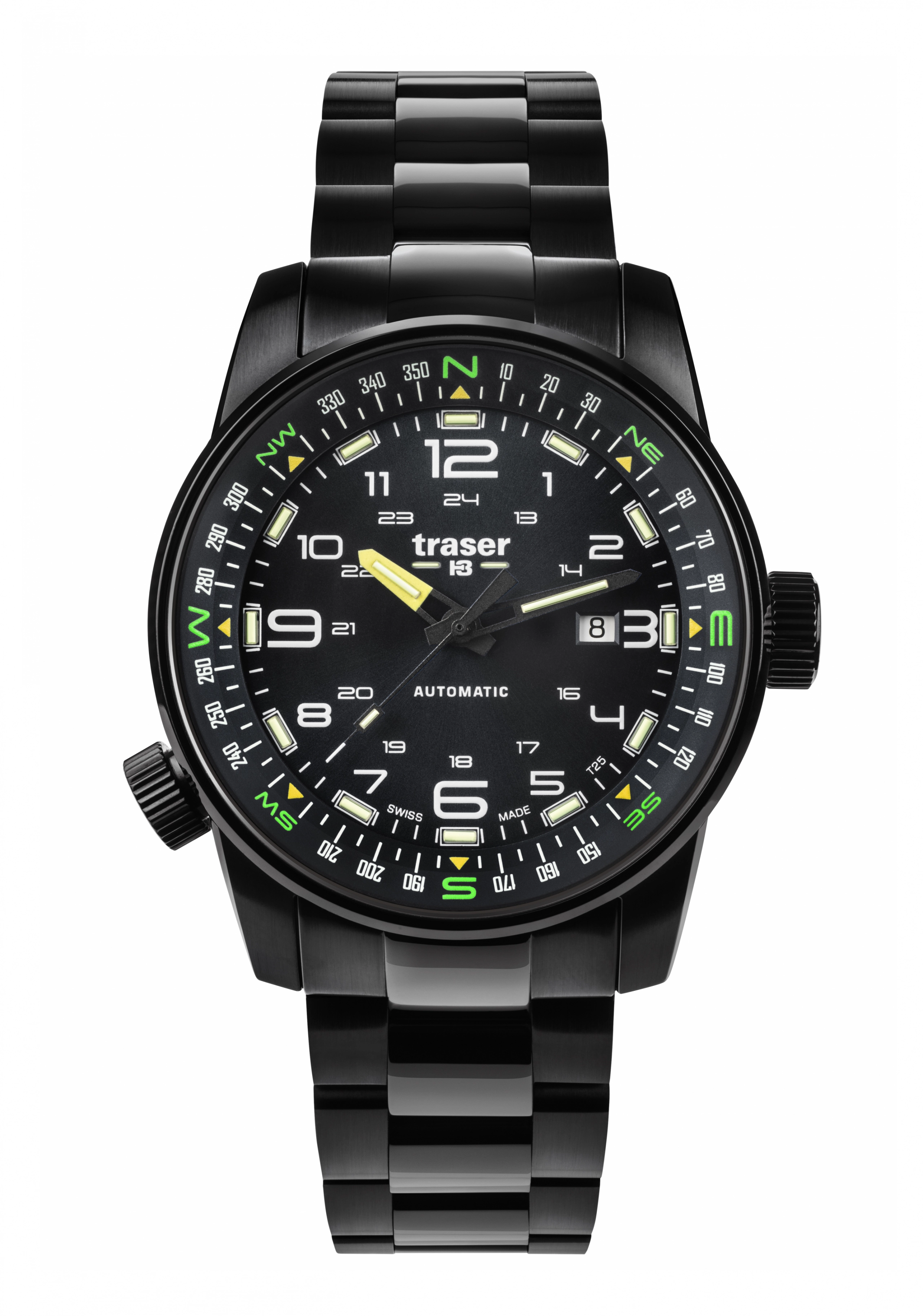 Traser P68 Pathfinder Automatik Schwarz 109522