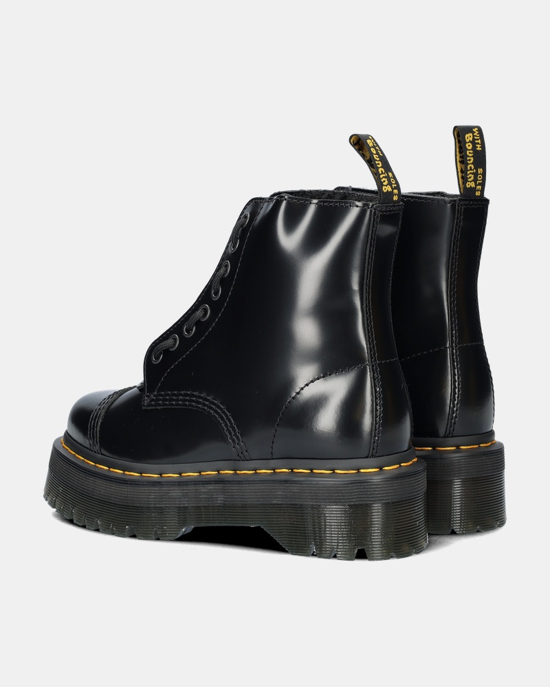 Dr. Martens Sinclair Fur Veterboots  - zwart