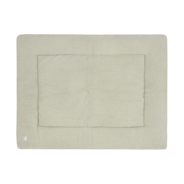 Jollein Basic Knit Boxkleed - 75 x 95 cm - Olive Green