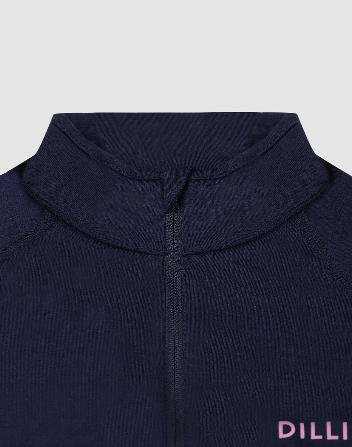 Shirt met halve rits van merinowol voor dames - Gratis