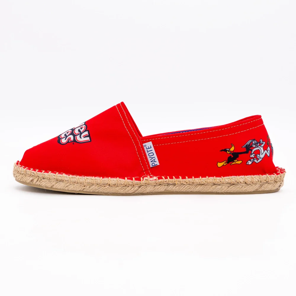 Espadrille Looney Tunes rouge
