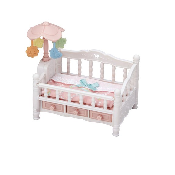 Le lit de bébé et mobile - Sylvanian Families 5534