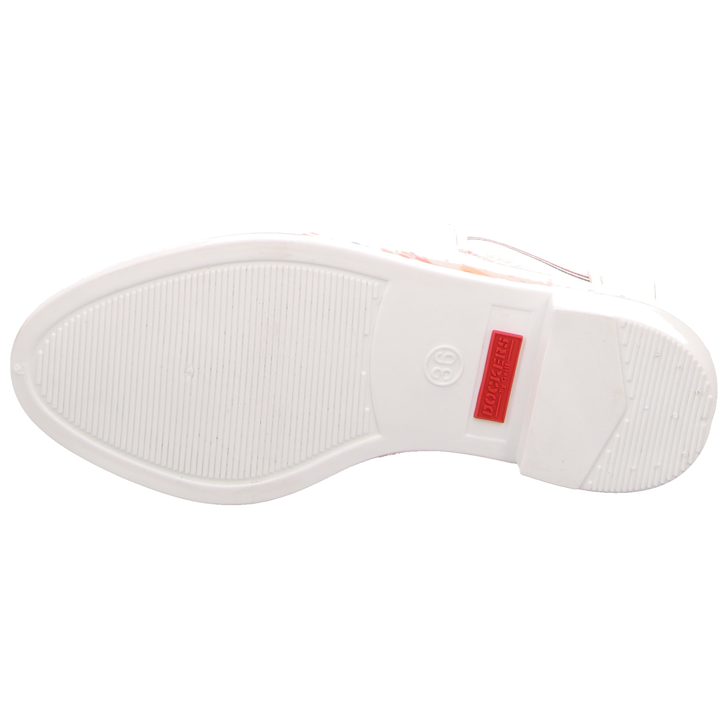 Dockers Gummistiefel weiß weiss/weiss kombi