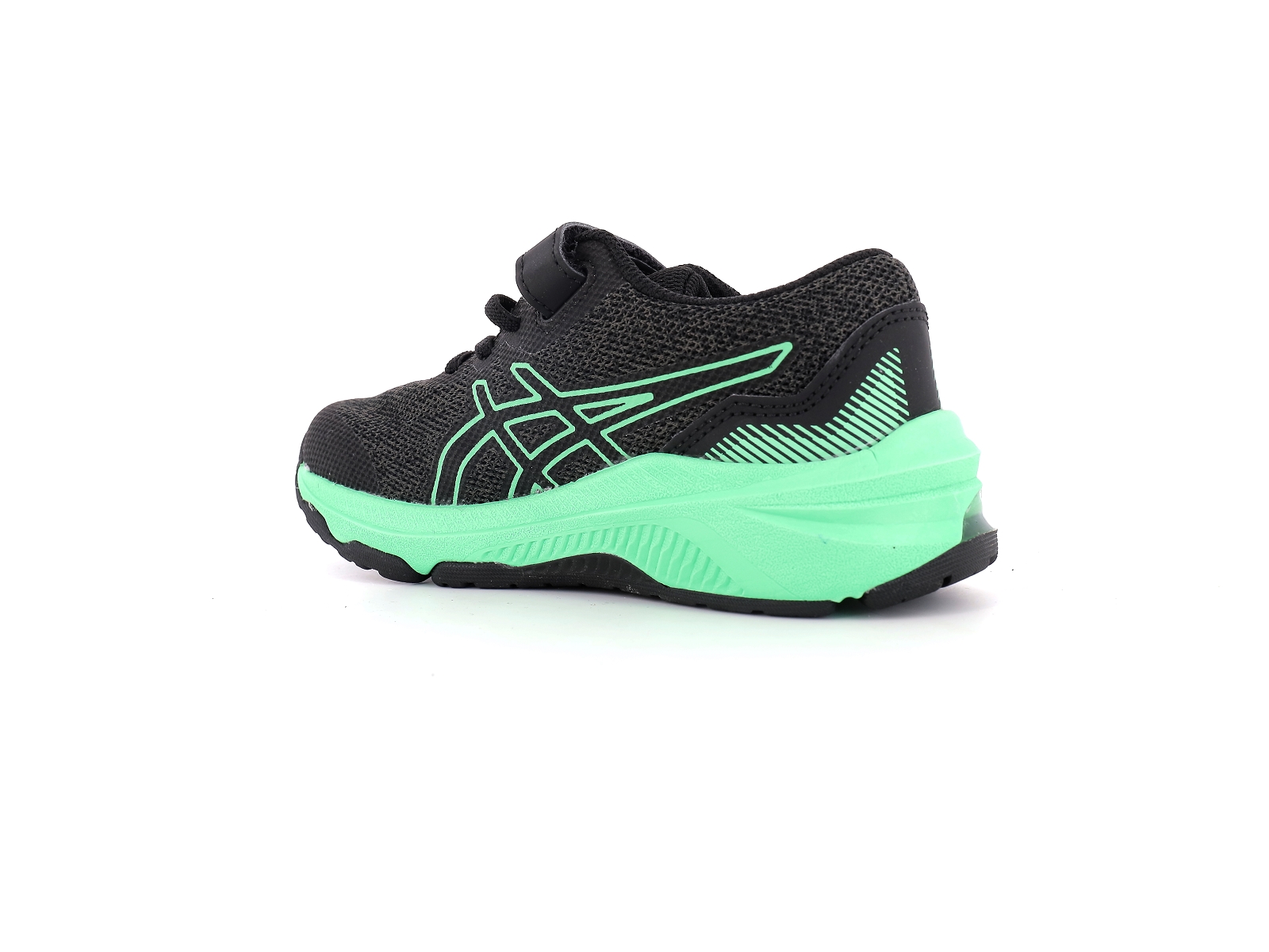 Asics-GT 1000 11 PS Matières combinées Gris-Vert