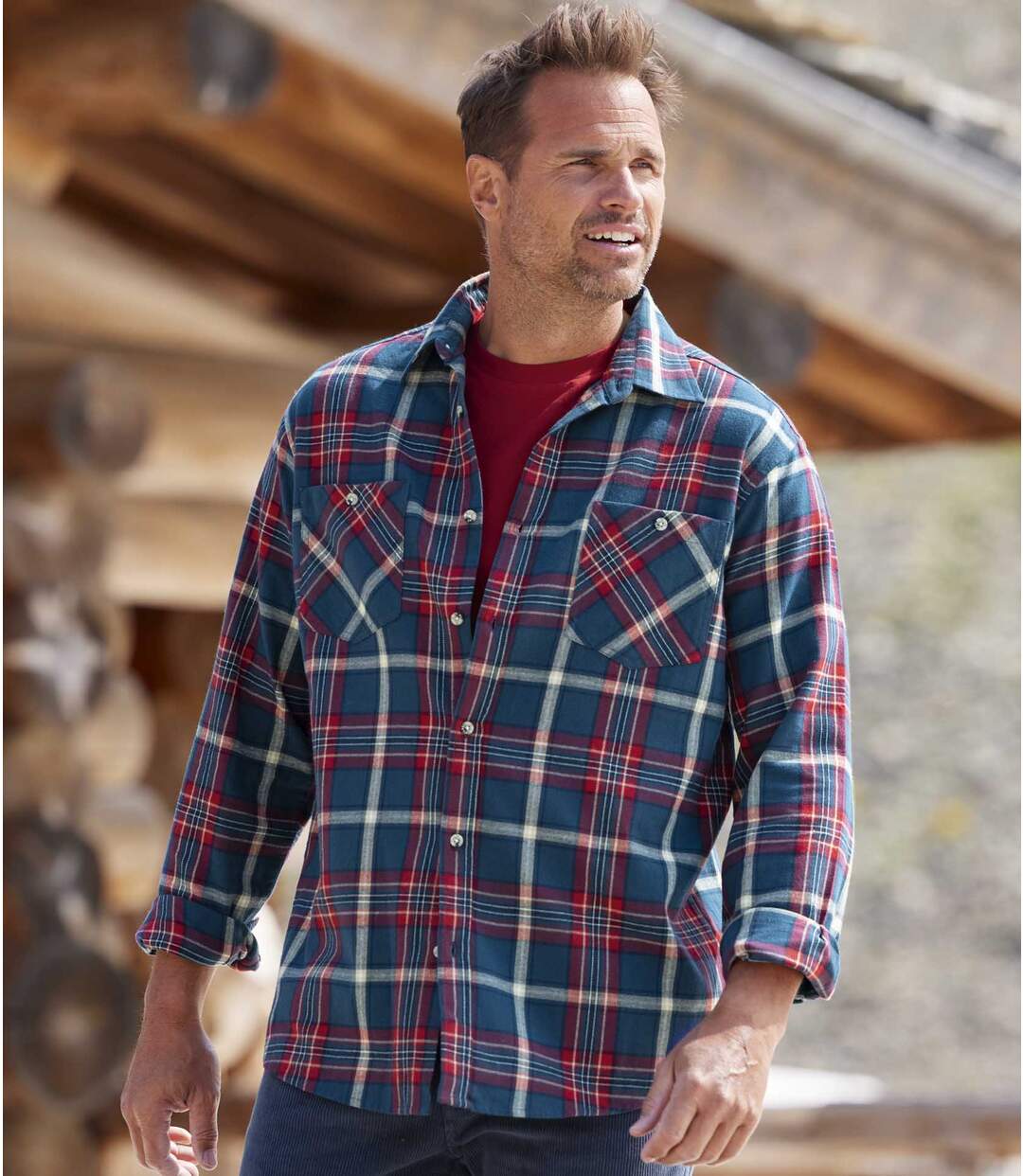 Chemise Flanelle à Carreaux Cold Valley