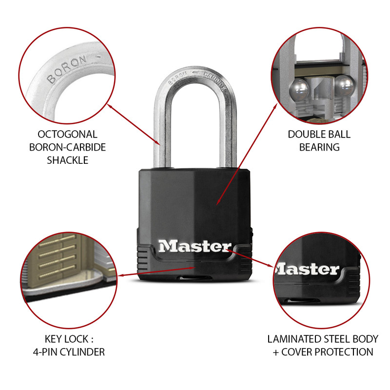 Master Lock excell-hangslot 49x38mm