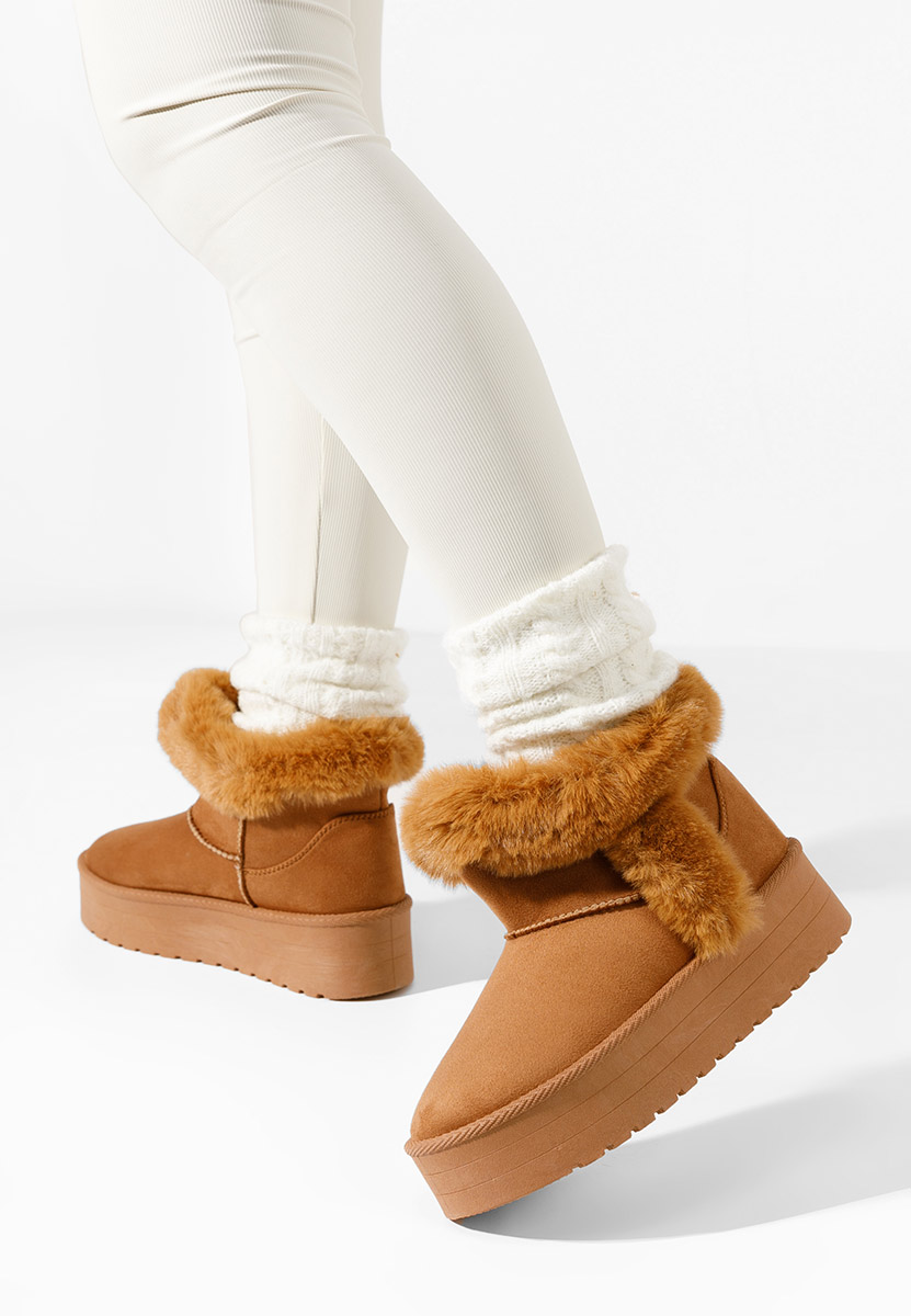 Bottes de neige femme chameau Calla