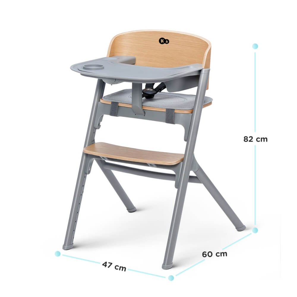 Kinderkraft Hochstuhl LIVY oak   bouncer CALMEE
