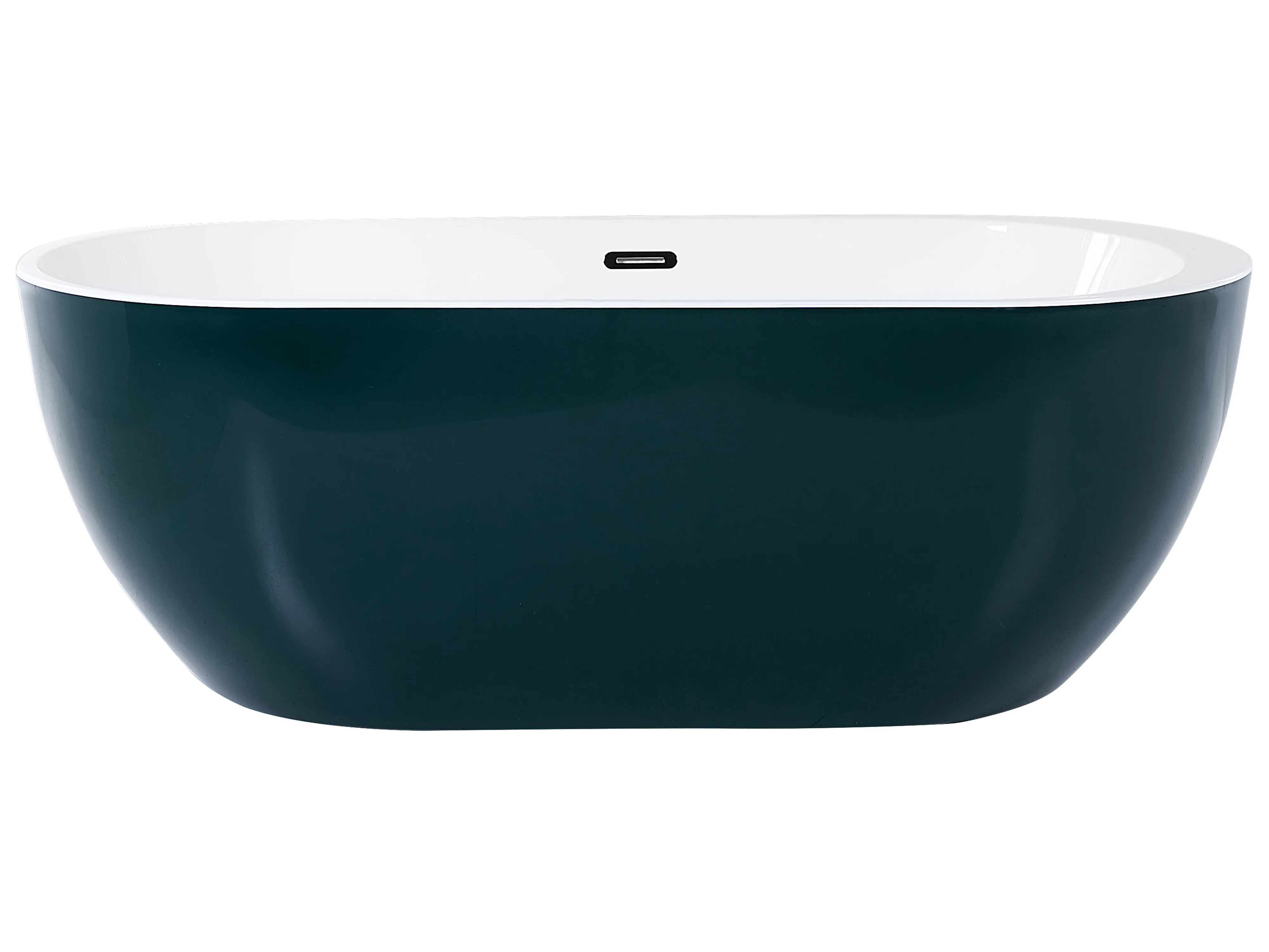 Vrijstaand bad NEVIS 170 x 80 cm Groenblauw