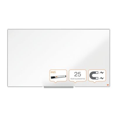 Nobo Impression Pro - Tableau blanc émaillé - magnétique - 122 x 69 cm
