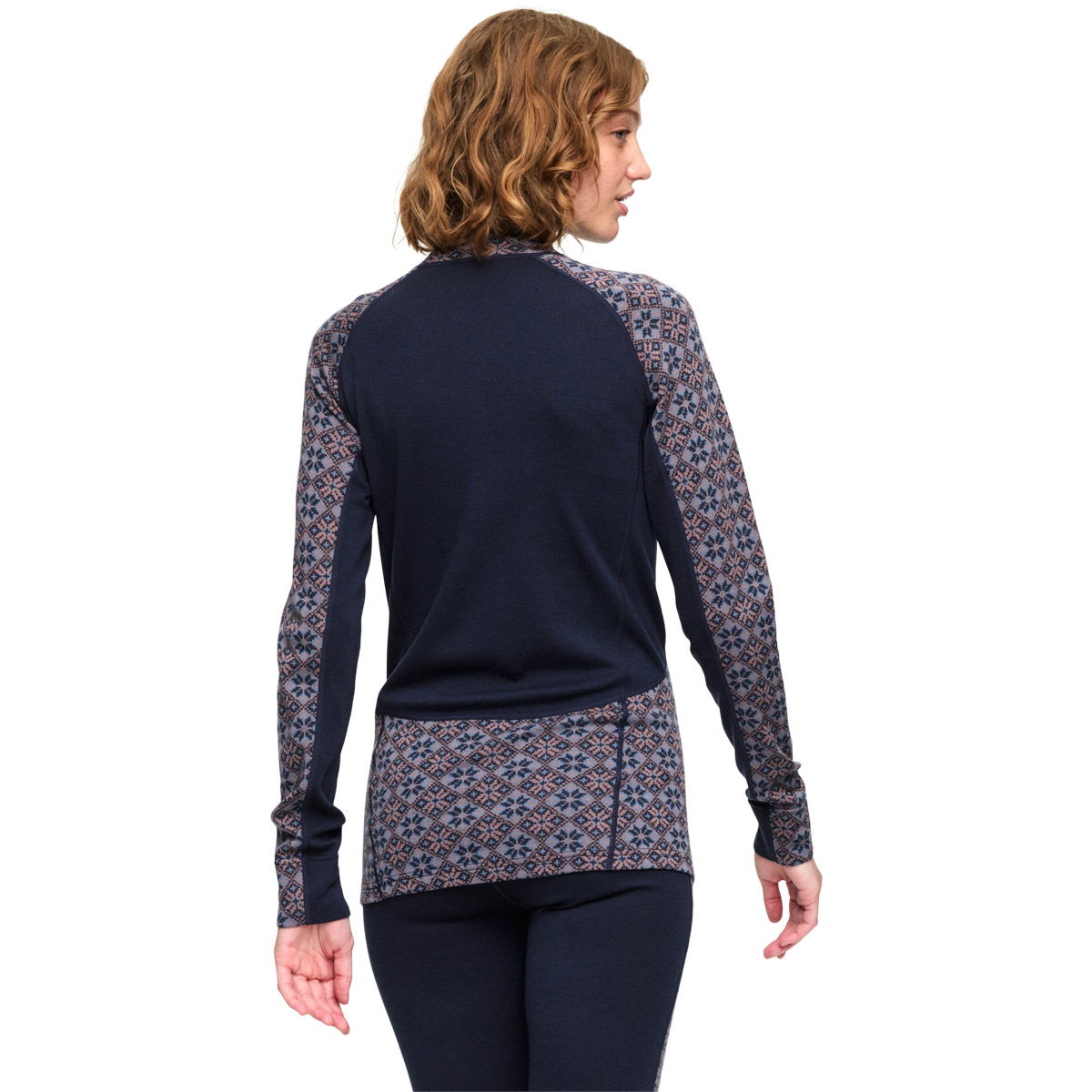 Kari Traa Rose Merinould Light 1/2 Zip Skiundertrøje Dame