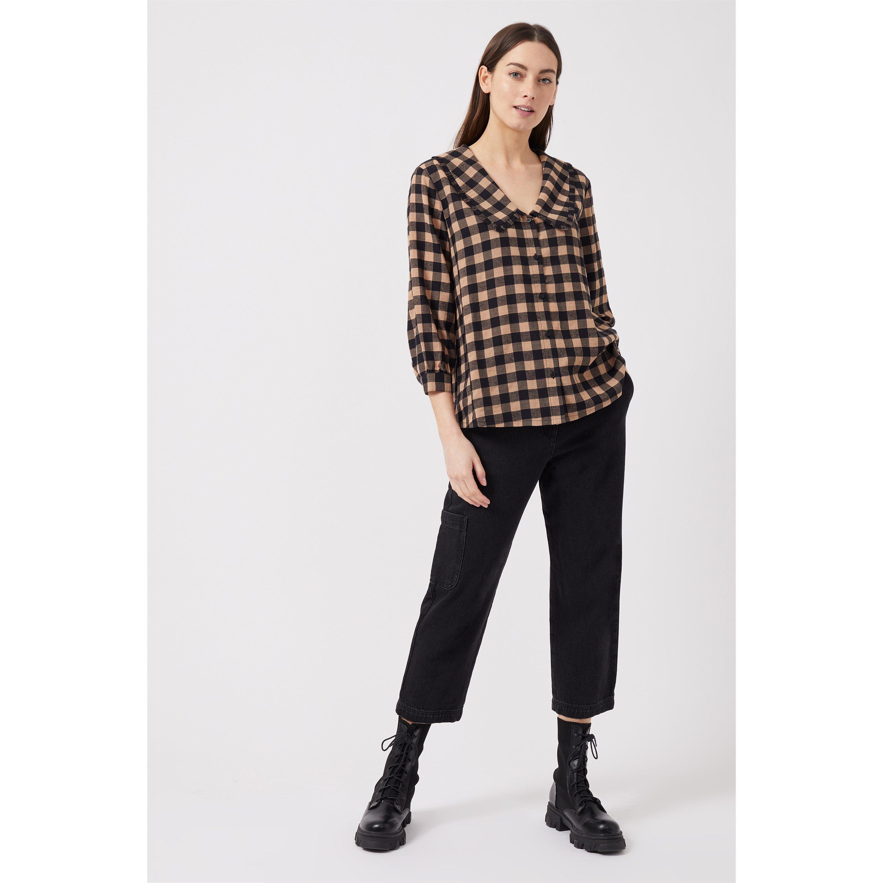 Great Plains # Great Ging LS Blouse Ld32