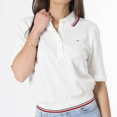 Polo Manches Courtes Femme 7821 Blanc