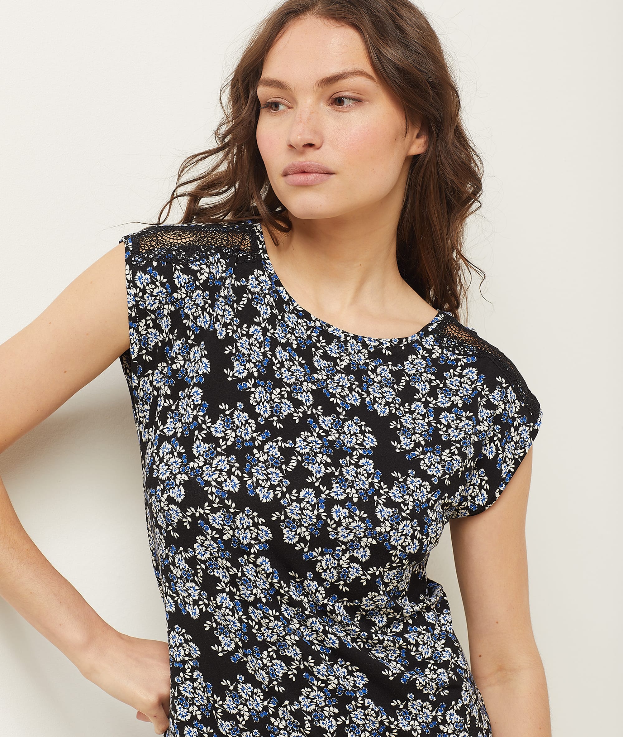 Chemise de nuit imprimé