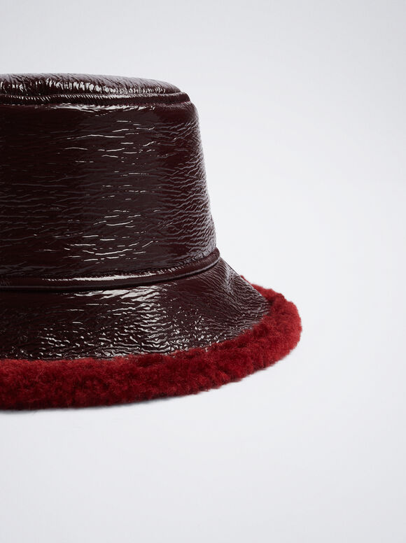 Gorro Balde Impermeável Charol - Bordeaux