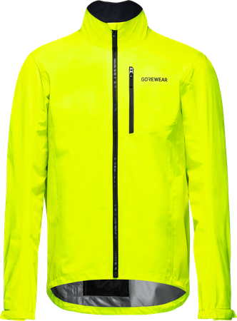 GLIDEWHEEL GTX Herren-Regenjacke  neon yellow  XL