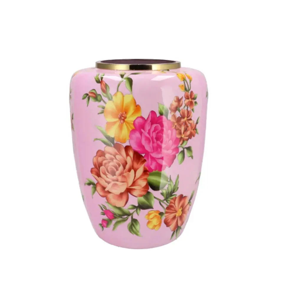 DK Design Vaas Flower Bouquet - lichtroze - D33 x H45 cm