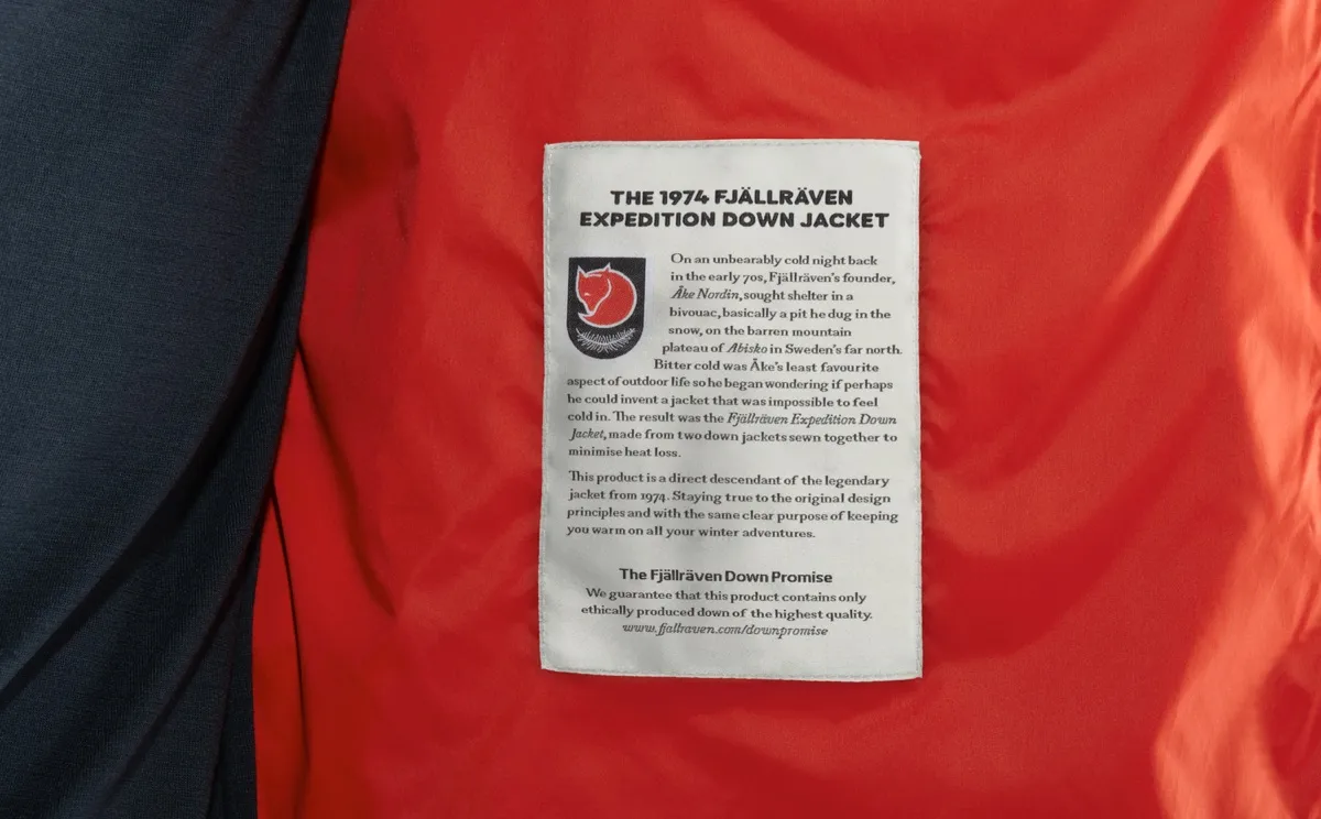 Fjällräven Expedition Pack Down Hoodie Men's Navy