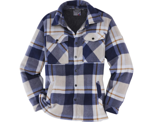 Terrax overshirt marineblauw/beige maat 2XL