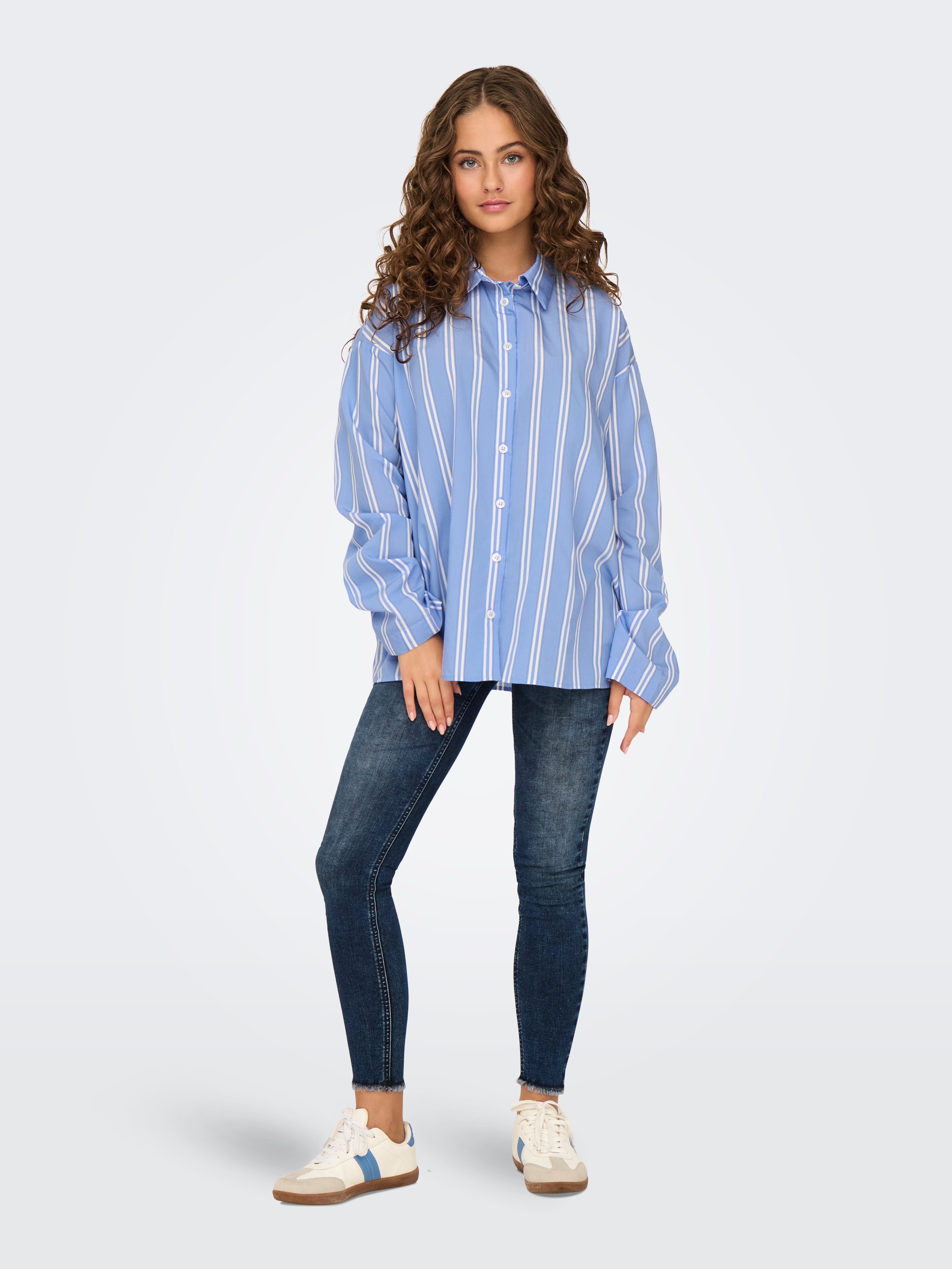ONLESTHER Hemd Moonlight Blue