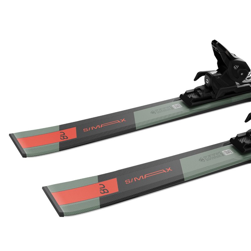 E S/Max 8 Xt Ski's + Bindingen