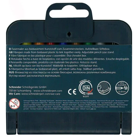 Schneider Fasermaler Link-It, 1,0 mm, 8er-Stiftebox