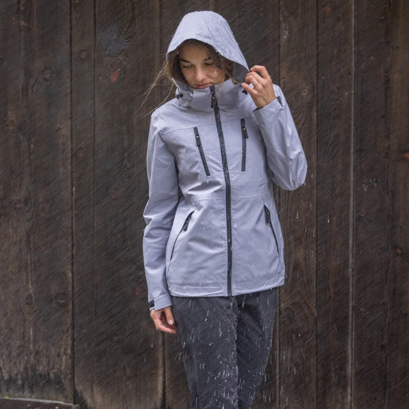 Frauen Regenjacke 3 Layer Dora lavender aura