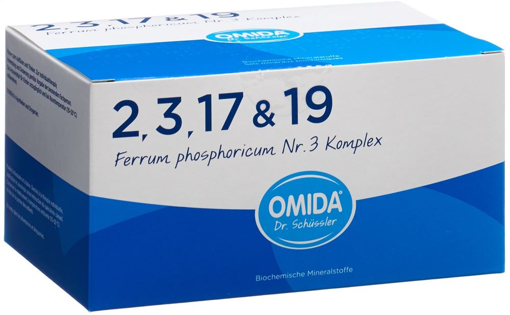 Omida Nr3 Ferrum phosphoricum Komplex Plv Btl 30 Stk