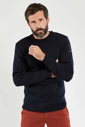 Armor-Lux Paimpol Trui Wol Navy 76828-300 kopen