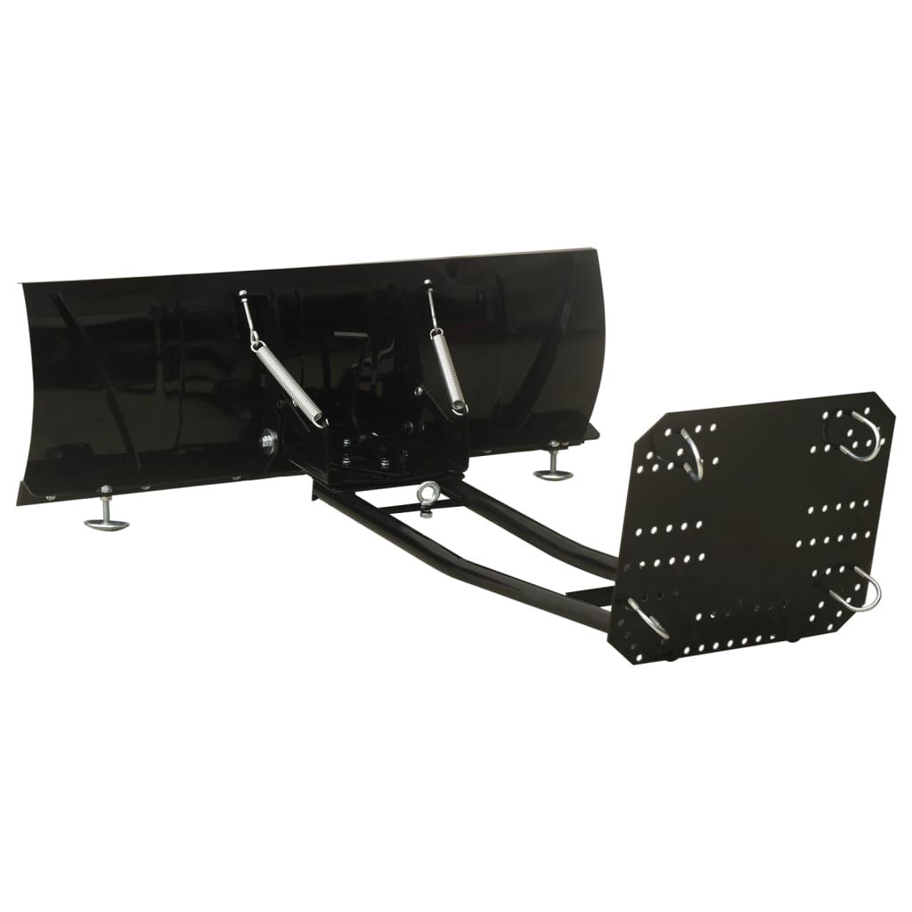 vidaXL ATV sneeuwschuiver 115x38 cm zwart