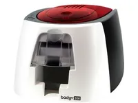Badgy 200 - Plastikkortprinter - farve - blæksubliminering/termisk transfer - CR-80 Card (85.6 x 54 mm) - op til 325 kort/time (mono) / op til 95 kort/time (farve) - kapacitet: 40 kort - USB 2.0