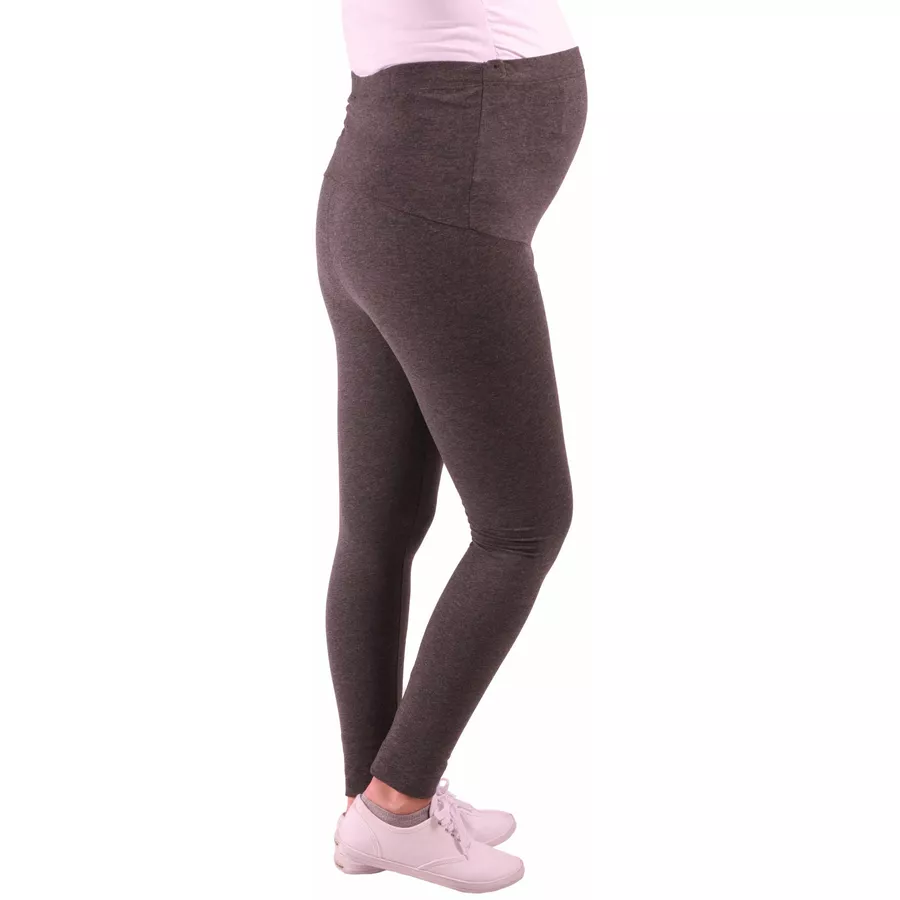 M.M.C. Umstandsleggings Komfortabel Dunkelgrau