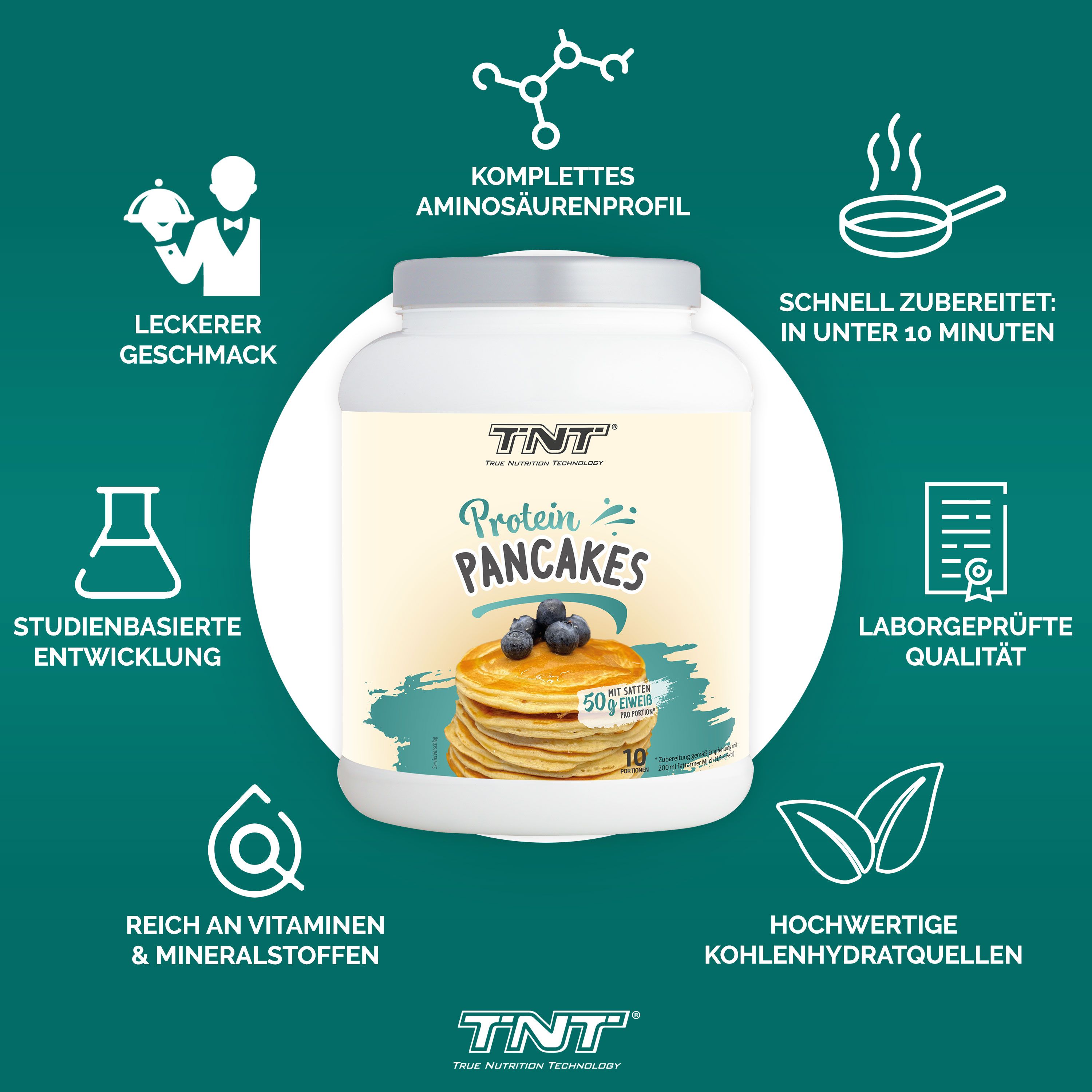 TNT Protein Pancakes