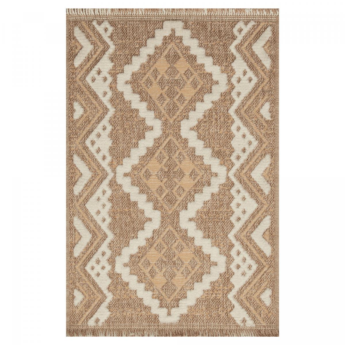 Tapis extérieur jaune 200x290 cm
