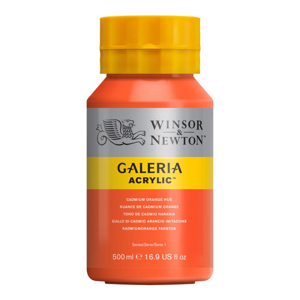 AKRYLFARGEW&N GALERIA NR 090 ORANGE HUE 500ML