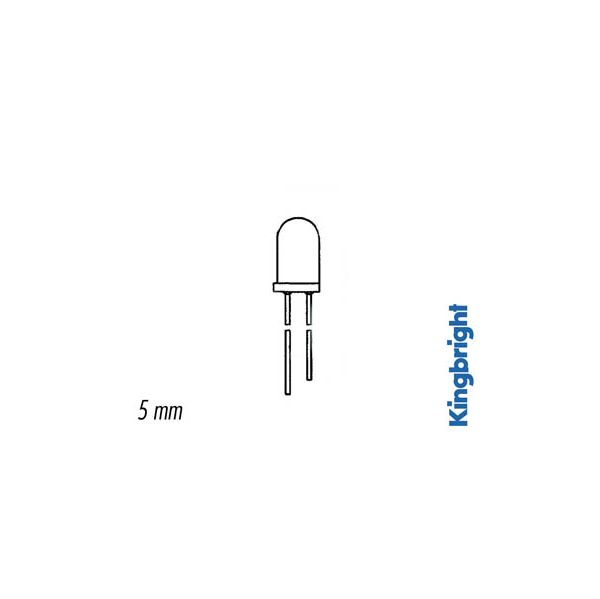 Velleman 5mm Phototransistor Transparente 940nm L-7113P3C